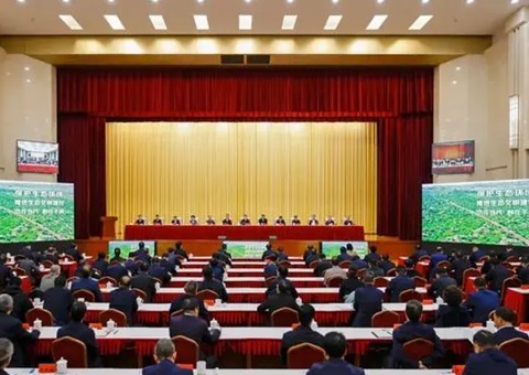 甘肃省生态环境；；；；；；；；ご蠡嵴倏 胡昌升出席会议并讲话